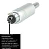 Dental 2/4 Holes Air Motor Contra Angle Low Speed Handpiece Latch E-Type External  Single Water Spray Dental Supplies