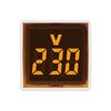AC 220V/230V LED Voltmeter EU Plug Socket Square Volt Tester Detector Monitor 50-500V Digital Voltage Meter Indicator