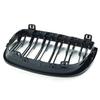 Pentru BMW Seria 1 E81 E87 2004-2011 Grile negre lucioase Capac bara fata inferioara Grila stil M 128I 130I 135I.