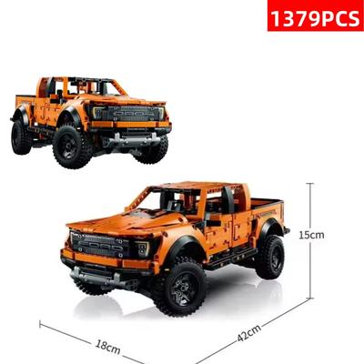 Bloques de Construcción Puzzle 1379PCS10 F-150 SUV Bloques de Carreras Camioneta Pick-up Montaje Ladrillo Juguete Regalo para Niños y Niñas