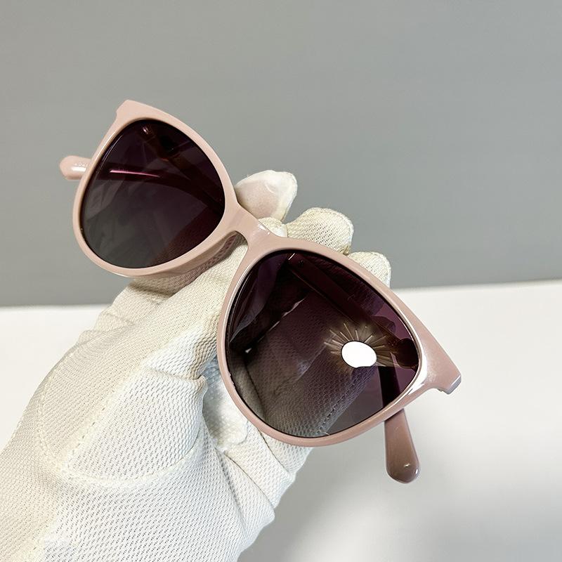 Heart-Shaped Small Frame Sunglasses Retro Small Fragrant Style Personalized Sunglasses Women'S College Style Small Fresh Glasses