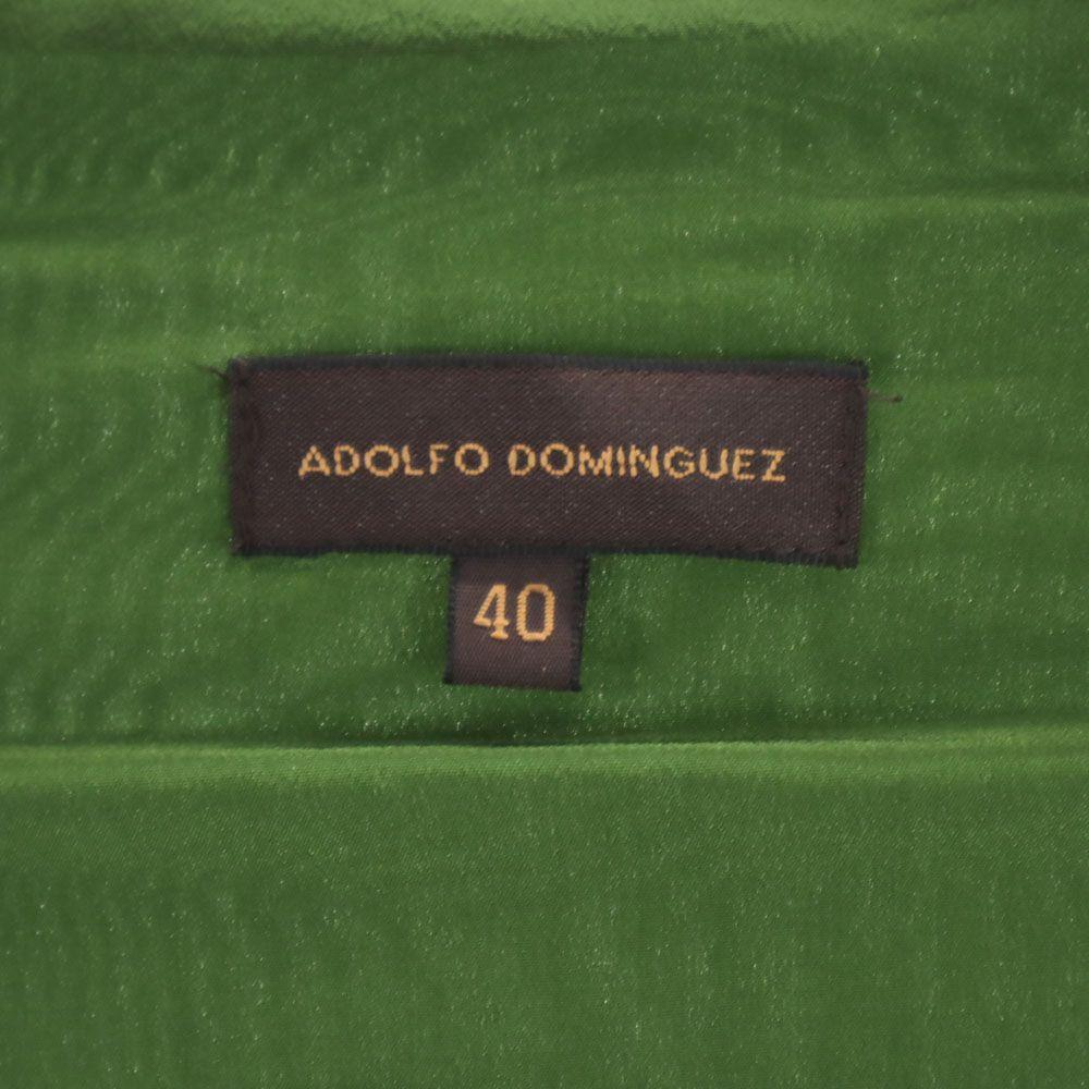 Adolfo Dominguez Seide 7/8-Ärmel Größe 40 Khaki Damen Gebraucht