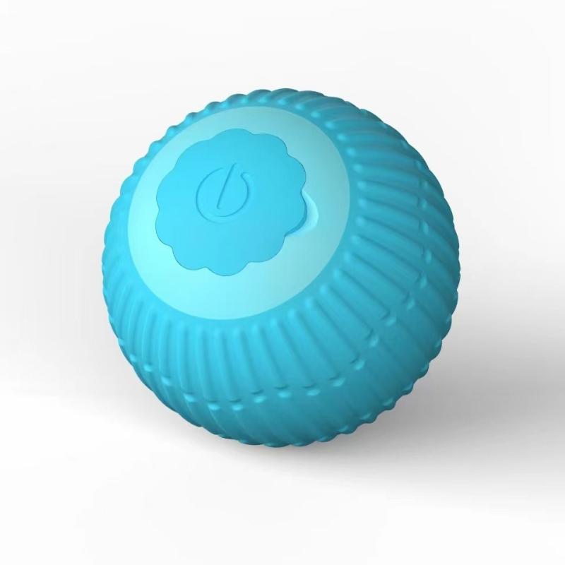 Electric Cat Ball Toys Automatic Rolling Smart Cat Toys Interactive for Cats Training Self-moving Kitten Toys for Indoor Playing
