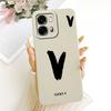 For OPPO A6s CPH2789 Lucky Initial Letter Phone Case For Oppo A6s 4G CPH2815 A 6S 5G Soft Silicone Shockproof Cases Bumpers