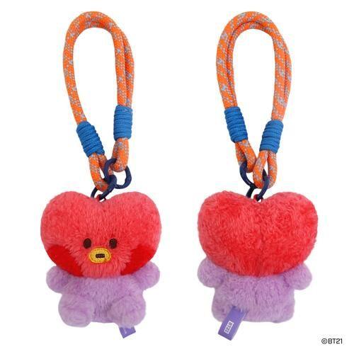 [USED] Official minini BT21 TATABASIC Mascot Key Ring