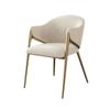 Nordic Luxury Dining Chairs Modern Armchair Living Room Relaxing Dining Chairs Backrest Sillas De Comedor Household Items