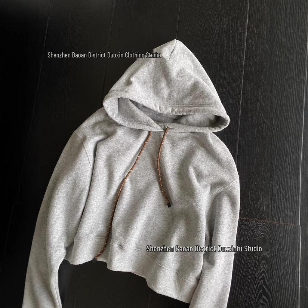 MIU Heavyweight Cotton Embroidered Women's Hoodie