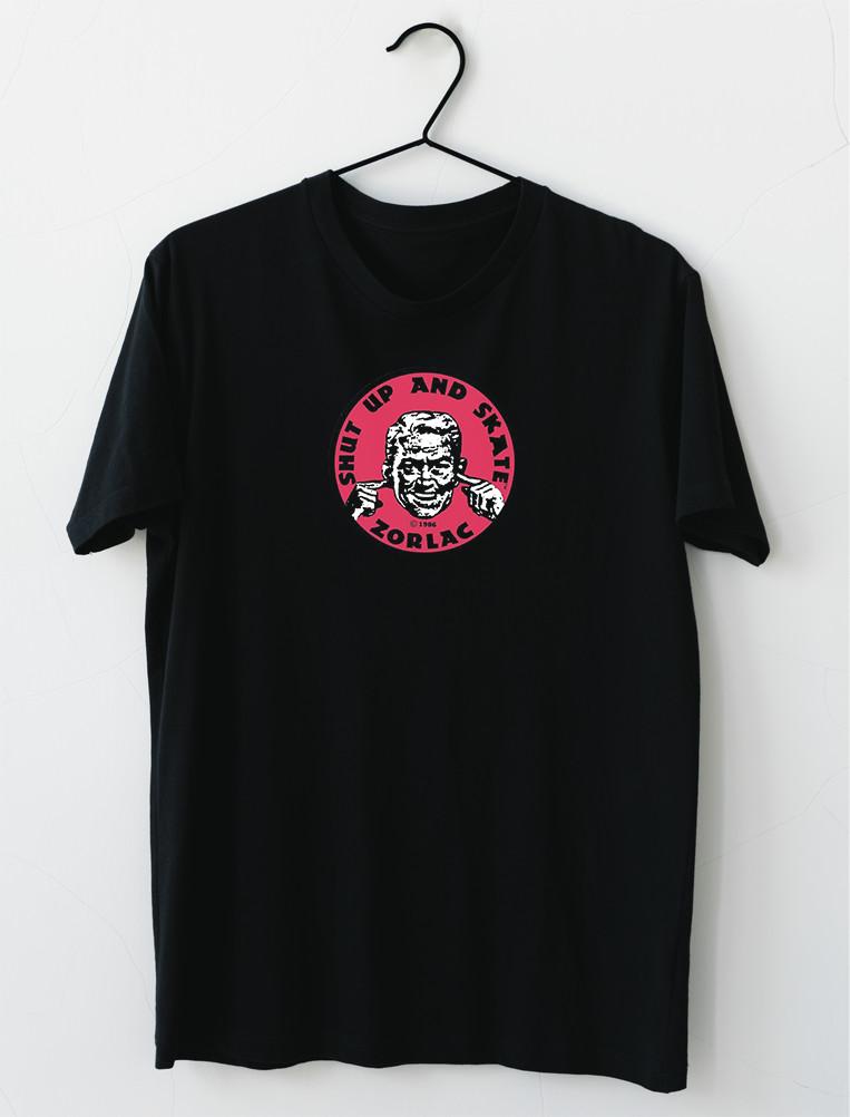 Shut Up And Skate Zorlac Skateboards T-shirt S4XL XXXXL