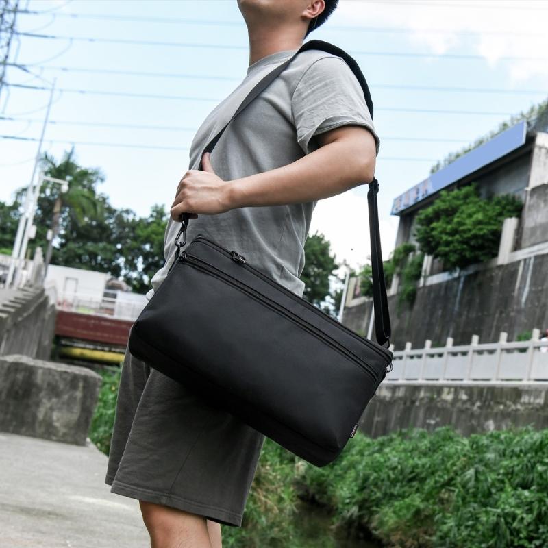 Nylon Carrying Case For 40W Wireless Speaker Adjustable Shoulder Strap Double Zippers Design Spacious Compartment