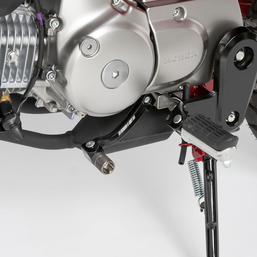 ZETA RACING Revolver Shift Lever Black Monkey125 (19-) ZE90-3550 Dirt Freak DIRTFREAK