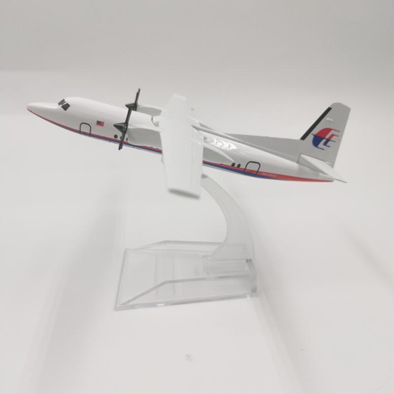 Jason Tutu Plane Model Airplane Fk-50 16cm Atr-600 Aircraft Model Diecast Metal Airplanes 1:400 Scale Planes