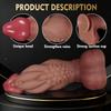 Oversized Realistic Silicone Dildo Anal Plug Adult Toy for Female Pleasure