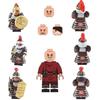 Jucărie Figurină Soldat Antică Cu Material Plastic ABS Set de Piese de Construcție DIY Non-electrică Mărime 4.5cm