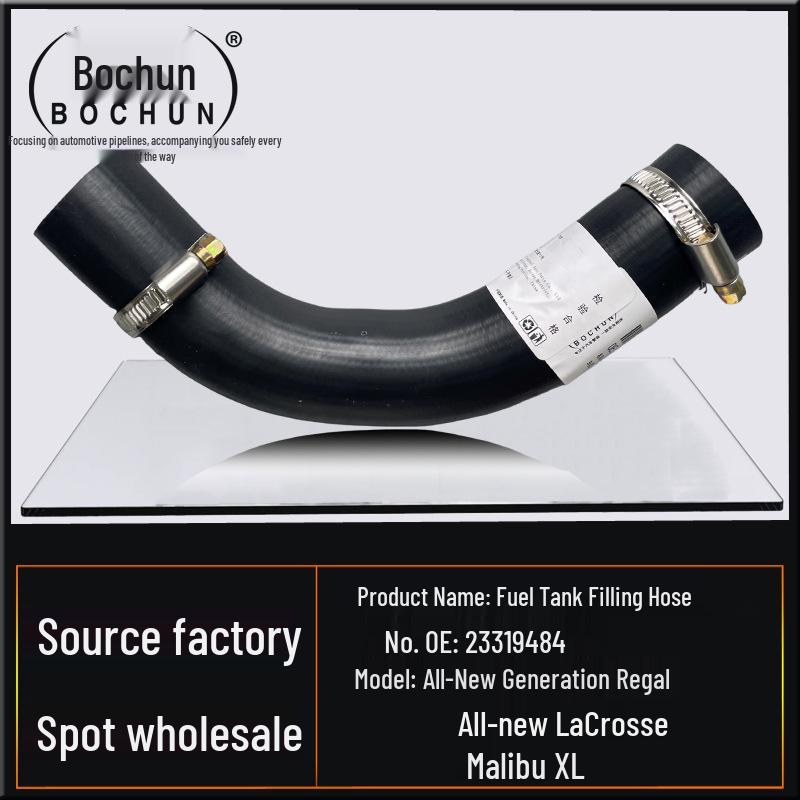 Compatible Fuel Tank Filling Hose for Buick, Regal, LaCrosse, and Chevrolet Malibu XL.