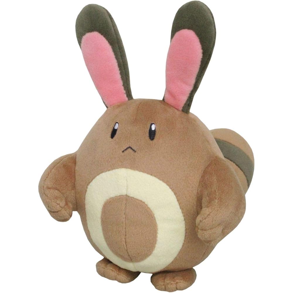 San-ei Trade Pocket Monsters All Star Collection Otachi Plush Toy 14x21x19cm Pokmon