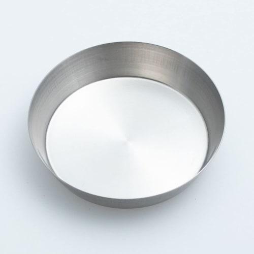 Suncraft PP-699 Silver Stainless Steel Round Tart Pan, Large, 8cm, Made in Japan, for Confectionery