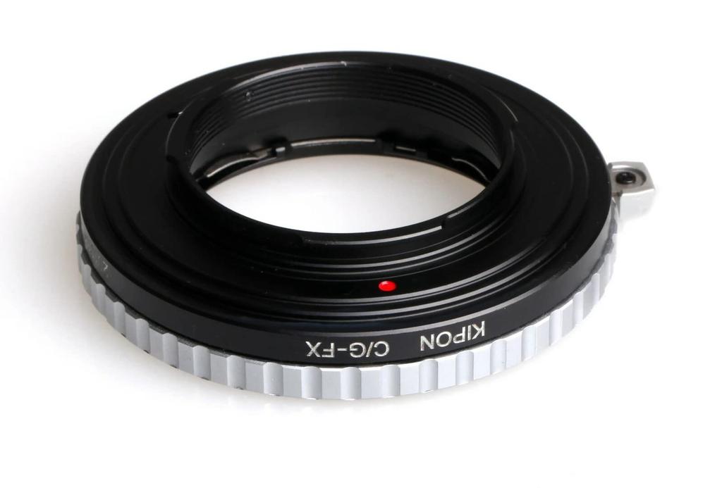 KIPON Mount Adapter Compatible Contax G Mount Lenses Compatible Fujifilm X Mount C/G-FX Lenses - Body
