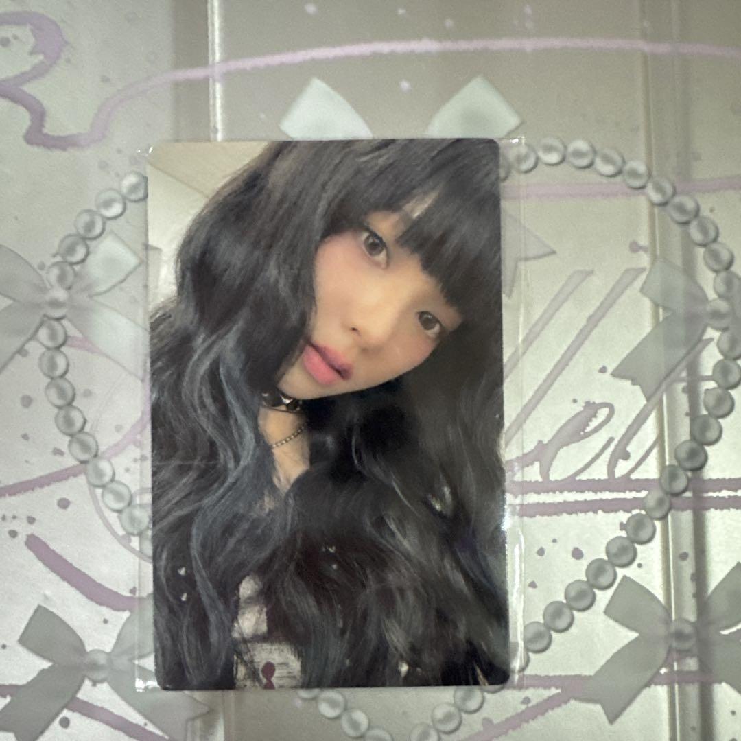 

[USED] aespa rich man QQ MUSIC China exclusive bonus trading card Karina