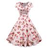 BITCED Fashion Summer Spring Short Sleeve V-Neck Casual Dresses