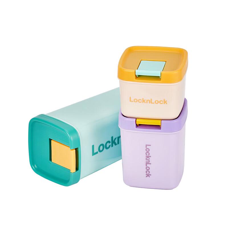 LocknLock Playful Sealed Jar 3-Piece Set