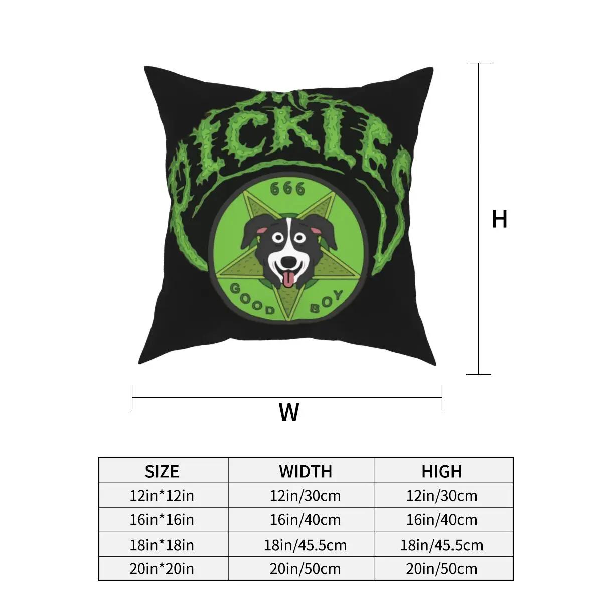 

Mr. Pickles Adultswim Evil Satan Dog TV Square Pillow Case Cushions for Sofa Customized Pillowcase 12x12Inch