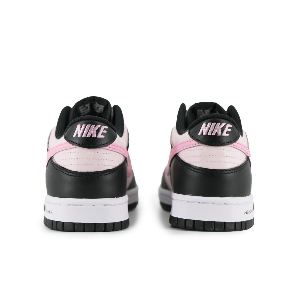 Nike Dunk Black Pink Low top Skateboard Shoes GS Black Pink CW1590-100(Team17-S-BOX)