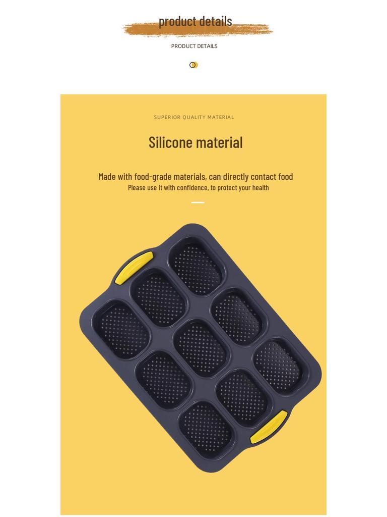 Non-Stick Silicone Bread & Cake Mold Set - Baking Tools