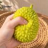 Building Block Hobbyists Simulation Durian Squeeze Toy, Slow Rising TPR Stress Relief Fidget Ball, Fun Office Relievers Realistic Fruit Shape