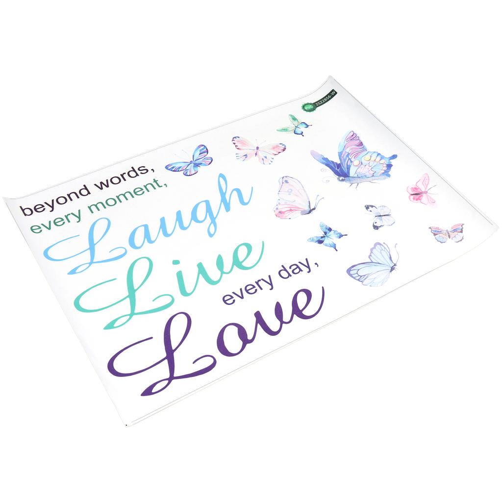 SelfAdhesive Wall Sticker PVC Wall Decal for Living Room Bedroom Study Restaurant