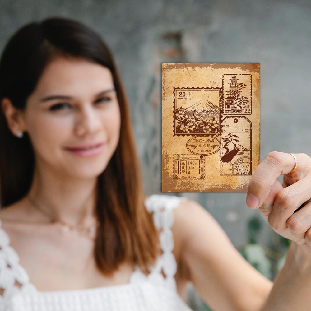 Custom PVC Plastic Clear Stamps for DIY Scrapbooking Photo Album Decorative Cards Making Others 160x110x3mm