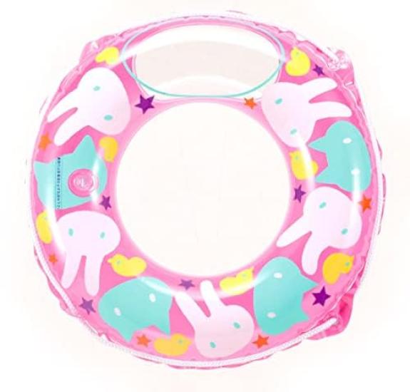 Hioki 50cm WN7150 Dívčí Peek-A-Boot plovák, Růžový, Králíček,