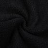 Skechers Solid Color Fleece Loose Round Neck Pullover Sweatshirt And Long Pants Two-Piece Casual Sports Suit L324M157-0018+L324M154-0018