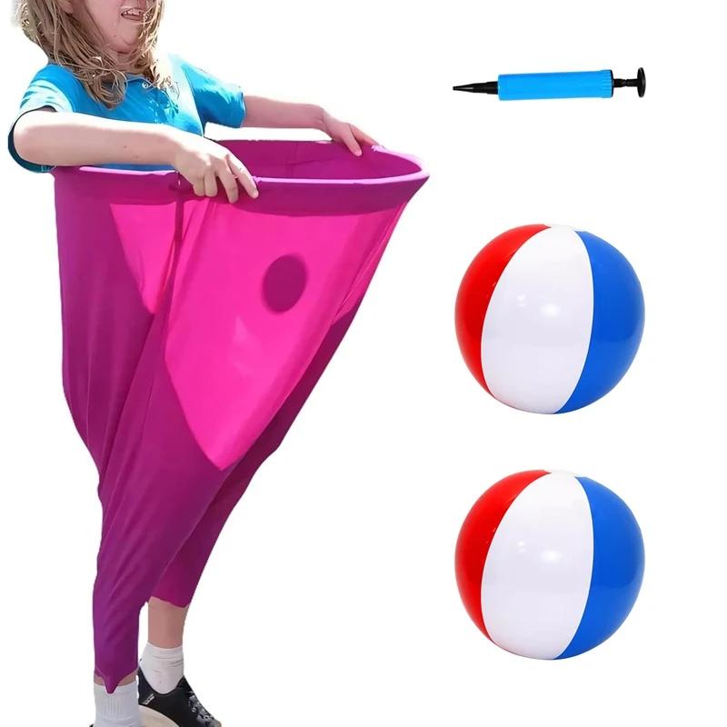 Granny Pants Party Rush Yard Game! The Ultimate Backyard Party Game! Funny Games Parent Child Pitching Game Props and Toys