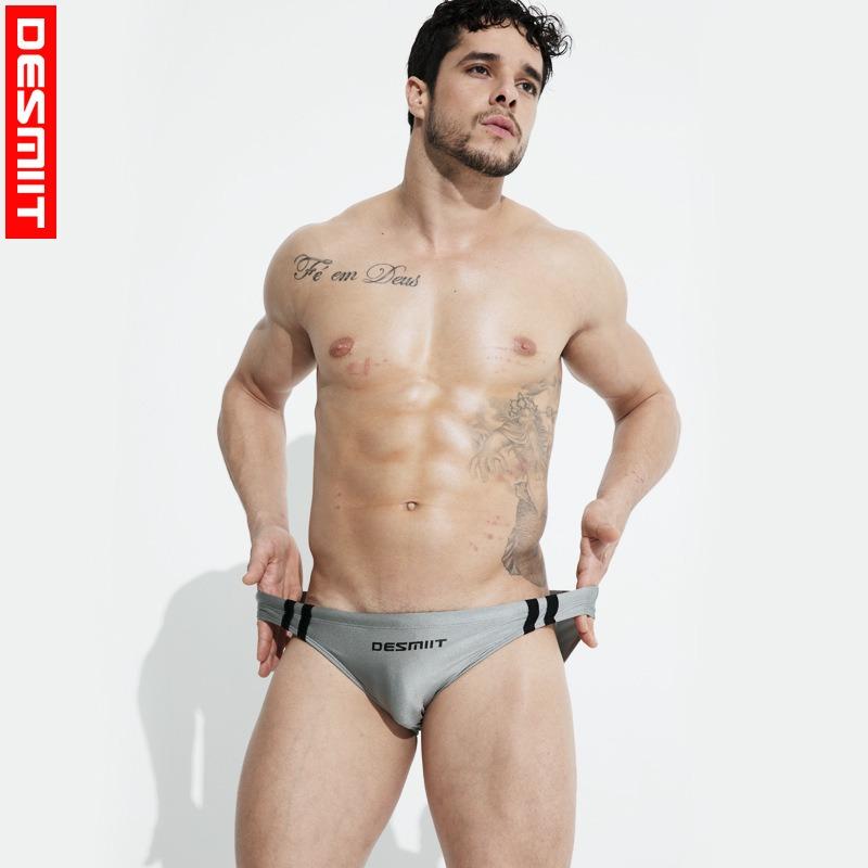 Desmiit Herren Dreieck Badehose 7 Farben, Niedrige Taille Sexy Personalisierte Badehose S312