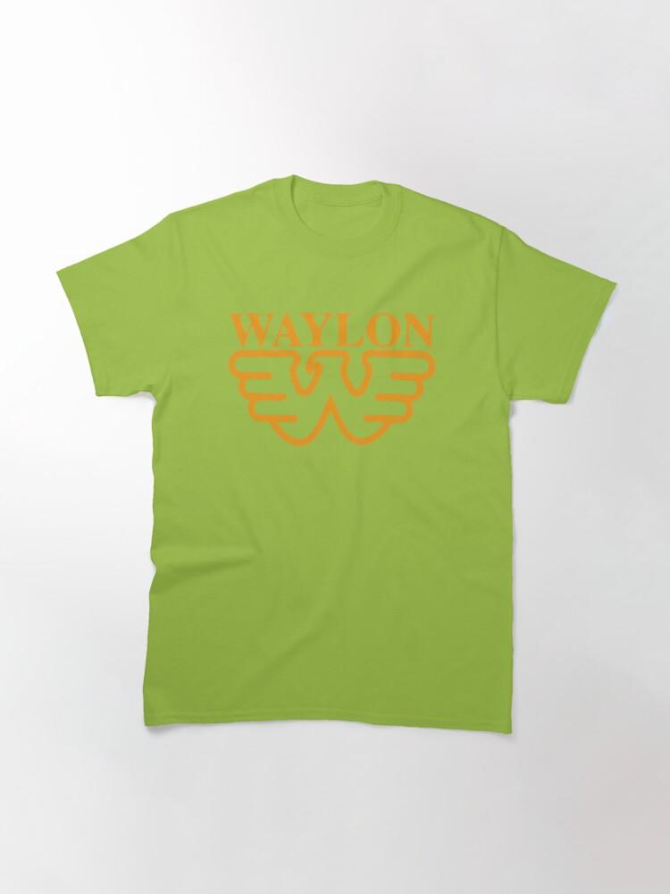 Willie Nelson Waylon Jennings - Outlaw Country Music Classic T-Shirt