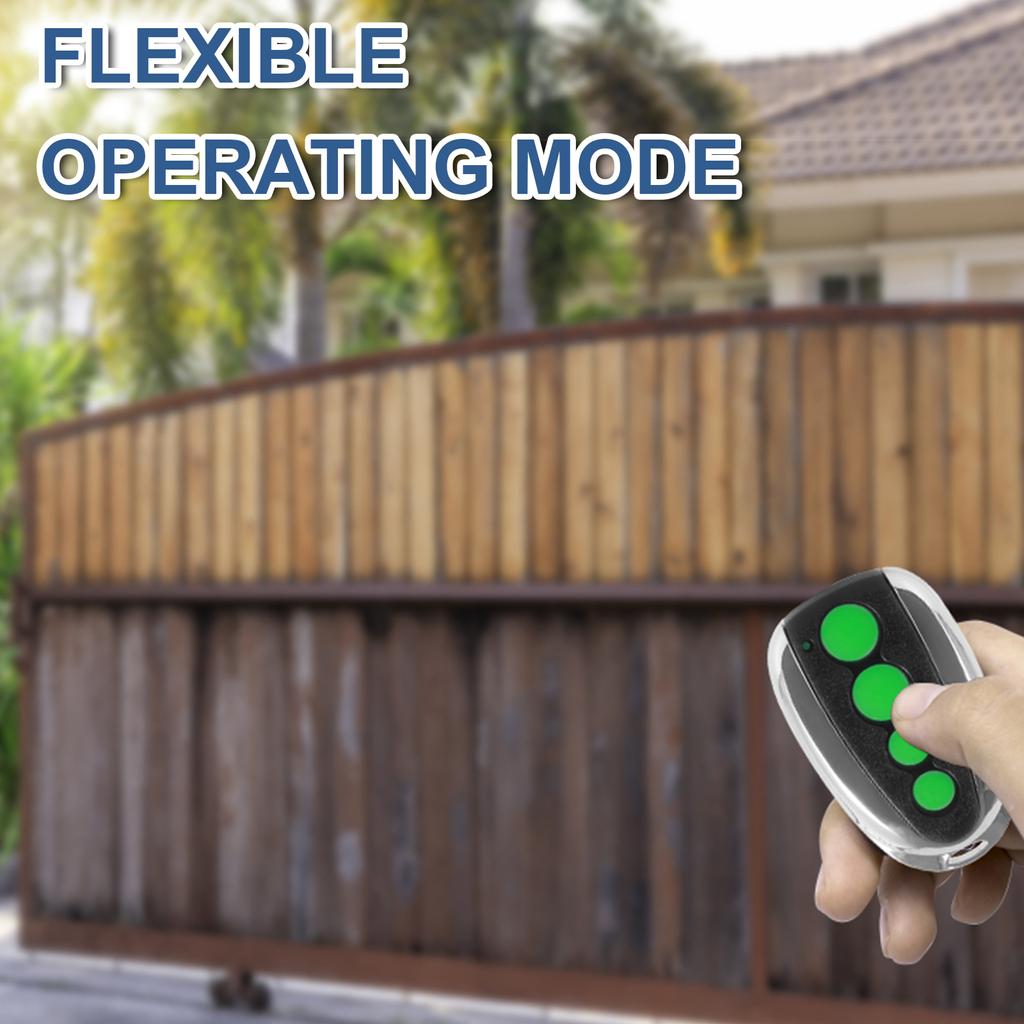 M12 Remote Control 4-Button for Automatic Swing Sliding Gate Opener Wireless Transmitter Key Fobs Security Gate Controller