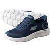 Skechers Go Walk Flex Fabric Comfortable Versatile Breathable Lightweight Casual Shoes Women sneaker Blue 125525-NVY