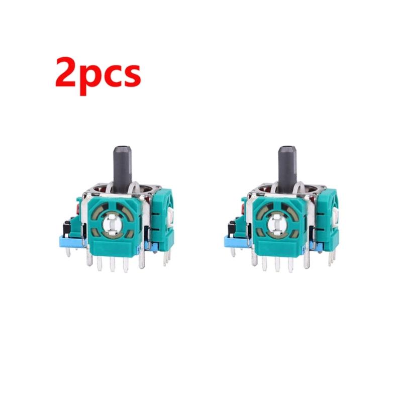 Analog 3D Joysticks Analog Replacement Part with Repair Screwdriver Kit Suitable for Controller Accessories