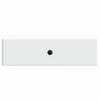 Wall Mounted Side Table White 59 x 34.5 x 17 cm