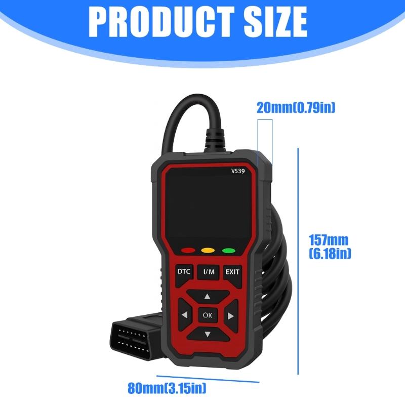Advanced Automotive Diagnostic Unit Reads Error Indicators Monitors Dynamic Particulars Checks Battery Condition