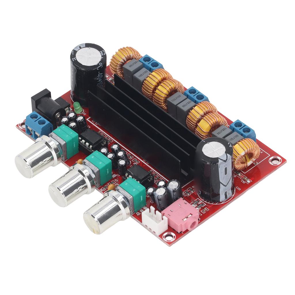 Amplifier Board 2.1 Channel 2x50W 100W Heavy Bass DC12‑24V Digital Sound Power Amplifier for Sound System