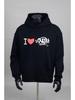 Synaworld Unisex Trendy Hip Hop Letter Print Fleece Hoodie - Casual Loose Fit for Men and Women