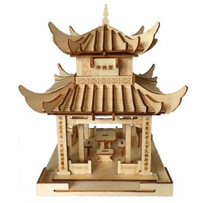 Arico DIY Wood Puzzle Model Korea 3d Puzzle