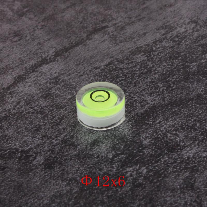 Universal Green Spirit Level with Scale - Compact Liquid Bubble Measuring Tool