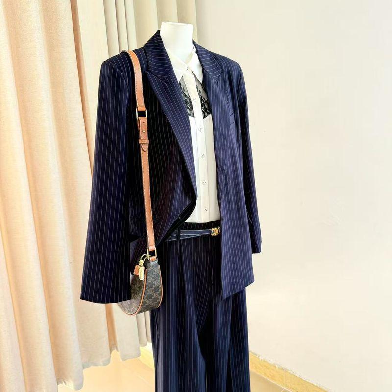 

Качество Нет Ди Хороший Внешнеторговый Экспортный Заказ Повседневный ОК Стиль Элегантный Костюм Брюки Комплект из двух предметов Dark blue Suit L