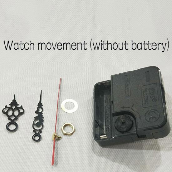 Reloj de pared de 35x35cm, punto de cruz, decoración de pintura de diamante multiforma parcial DIY