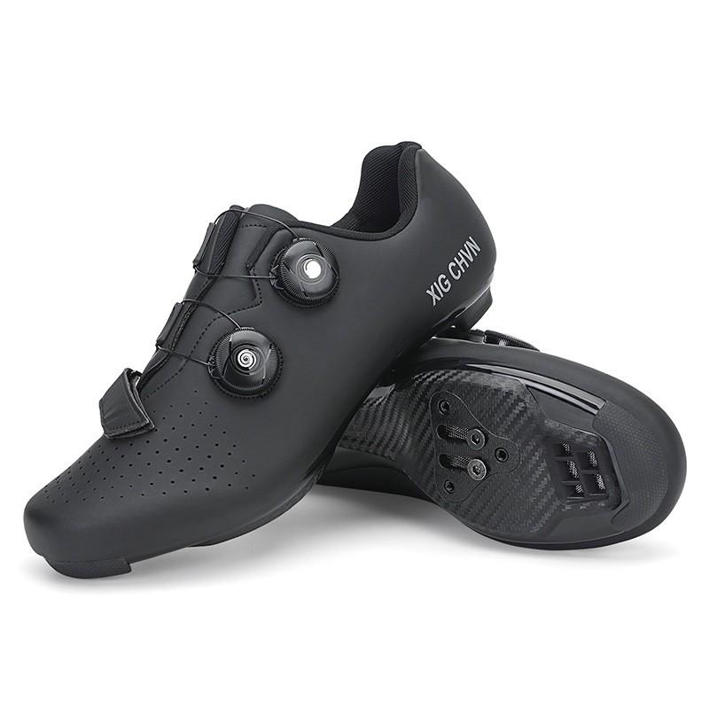 Unisex Cycling Shoes Road Mountain Bikes Breathable Anti-Slip Shock Absorbing With Stiff Sole
