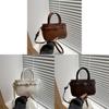 Womens Pu Small Square Bag With Top Zipper And Internal Phone Pocket For Daily Use