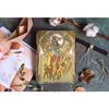 Cover Shree Krishna Printed Diary Vintage Old Pages Journal Diary for Personal and Office Use (7 X 5 Inch, Multicolor)