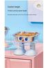 Stainless Steel Elevated Non-Slip Anti-Tip Cat & Dog Food/Water Bowl